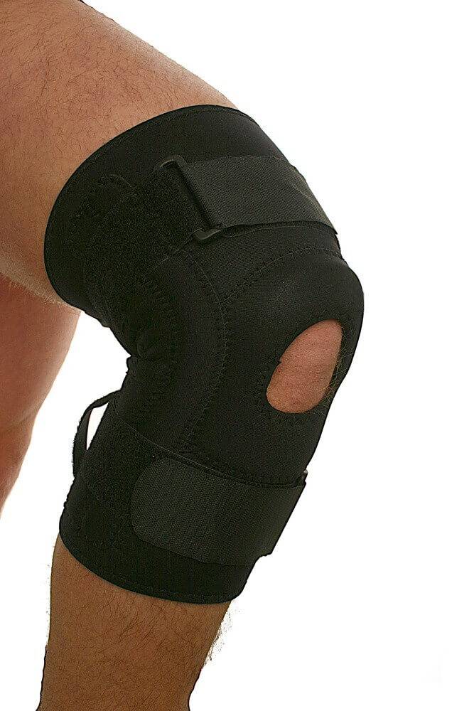Yosoo pallacanestro regolabile salto supporto con fascia per la rotula del ginocchio per corsa sport allaria aperta o sollievo dal dolore al ginocchio 